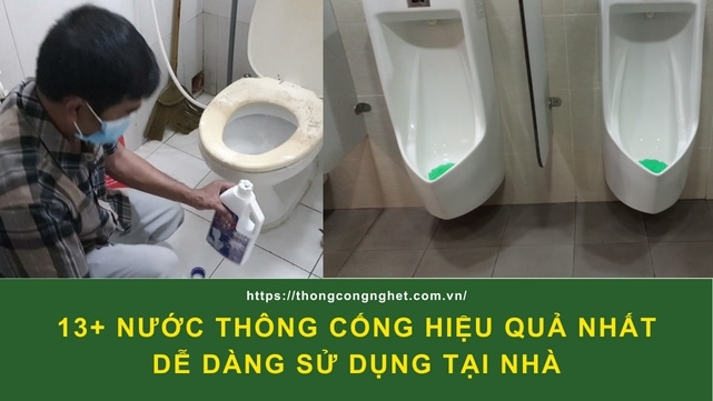 nước thông cống