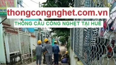 thông cống nghẹt huế