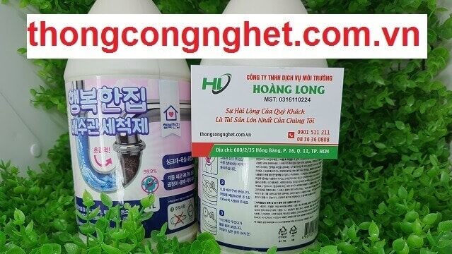 Thuốc khử mùi hôi hố ga, bồn cầu Hàn Quốc