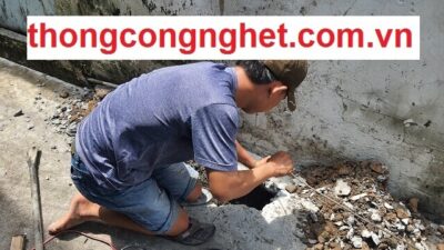 thông cống nghẹt quảng trị