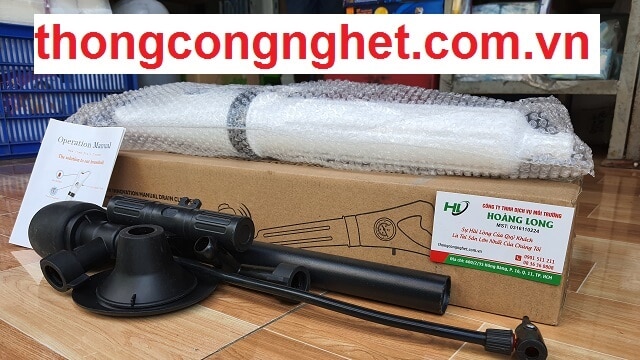 Dụng cụ thông bồn cầu bằng nén khí