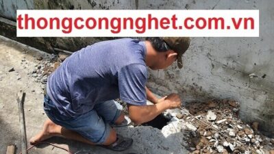 Thông cống nghẹt tại Lâm Đồng giá 500k, bảo hành miễn phí
