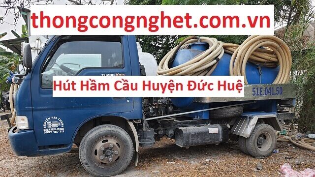 hút hầm cầu huyện đức huệ