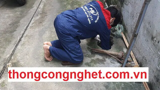 thông cống nghẹt rạch giá