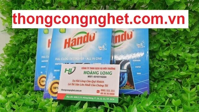 bột thông cống hando giá bao nhiêu
