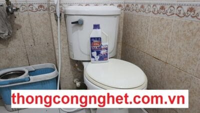 cách sử dụng nước thông bồn cầu sifa