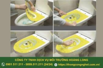 mẹo thông tắc bồn cầu