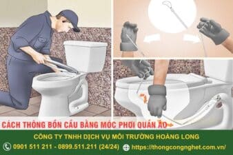 mẹo thông tắc bồn cầu
