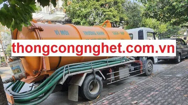 hút bể phốt tại đống đa