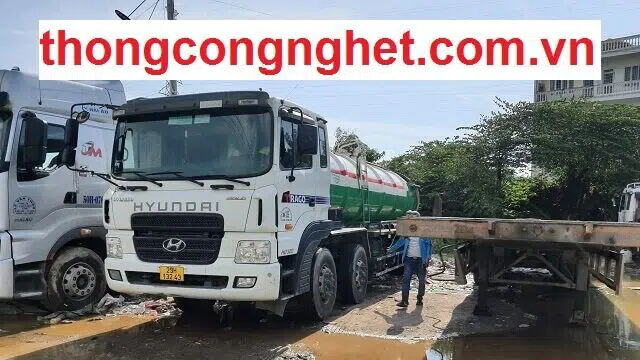 hút bể phốt thái nguyên