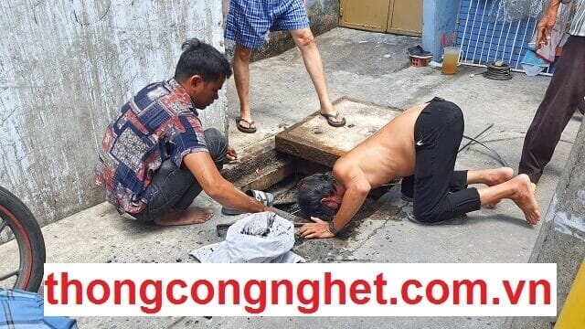 thông tắc cống tại gia lâm