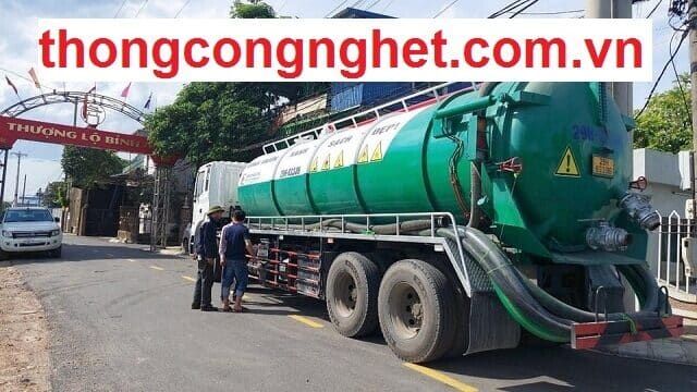 rút hầm cầu huyện hồng dân
