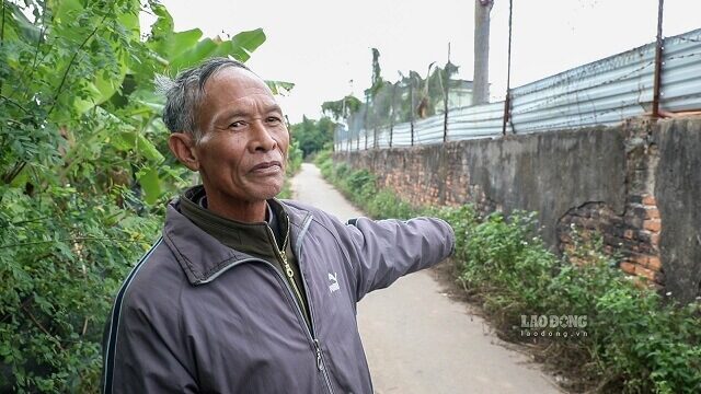 Ông Sơn rất bức xúc với nhà máy rác trăm tỉ cạnh nhà.