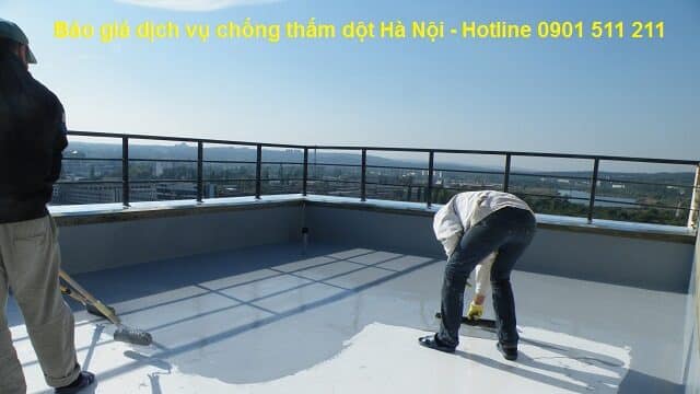 báo giá dịch vụ chống thấm tại hà nội