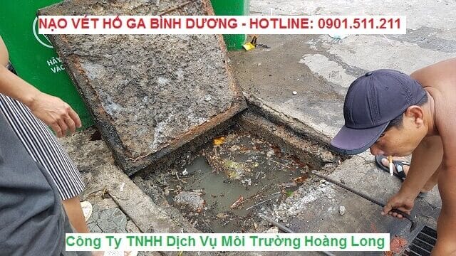 dịch vụ nạo vét hố ga tại bình dương