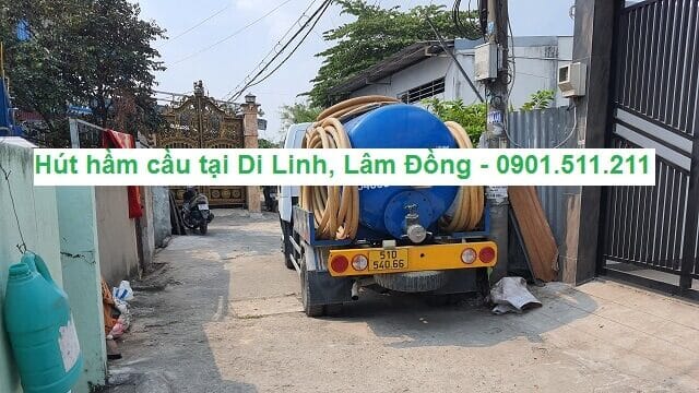 hút hầm cầu huyện di linh