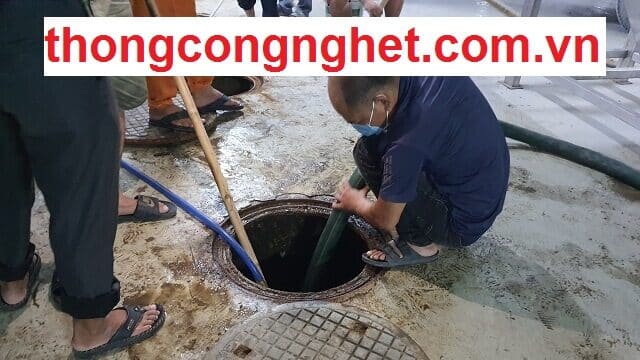 quy trình thực hiện hút hầm cầu
