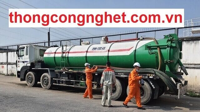 xe hút bể phốt 10 khối