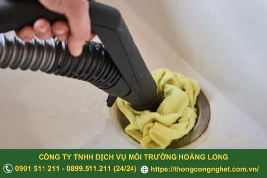 cách thông bồn rửa mặt