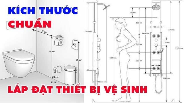 cách lắp đặt thiết bị vệ sinh cho nhà tắm