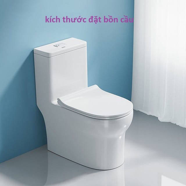 kích thước đặt bồn cầu