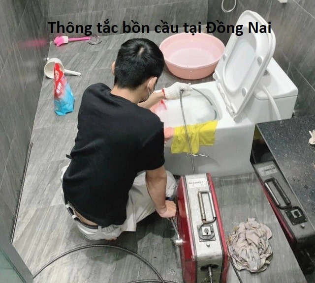 thông tắc bồn cầu tại đồng nai