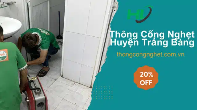 thông cống nghẹt huyện trảng bàng
