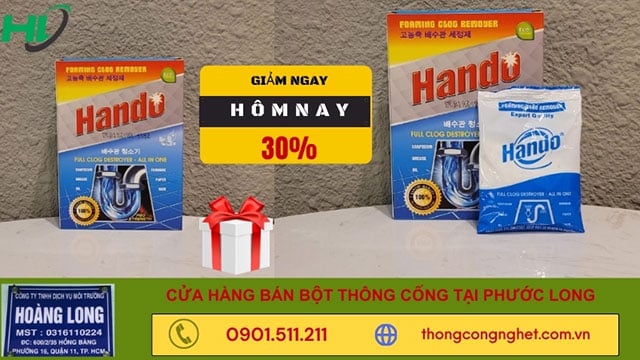 mua bột thông cống ở phước long