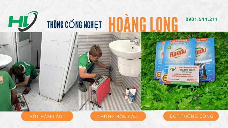 thông cống nghẹt thị xã gò công