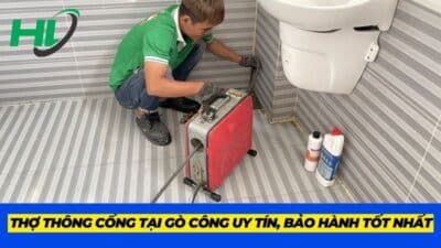 Thông cống tại gò công