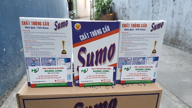 bột thông cống sumo