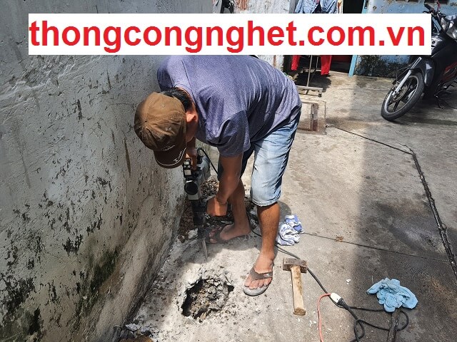 dịch vụ thông cống tại ngã bảy