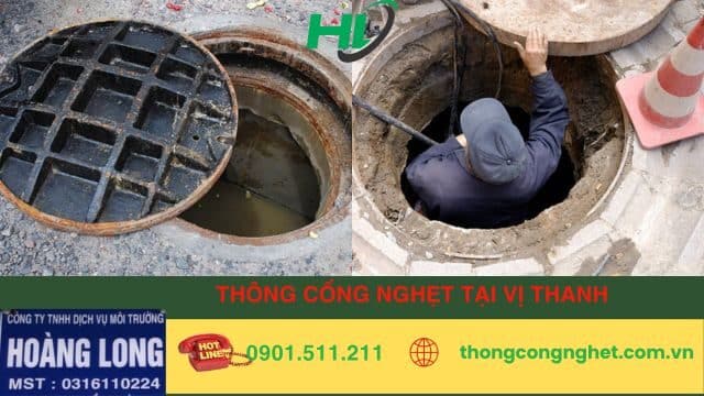 thông cống nghẹt tại vị thanh