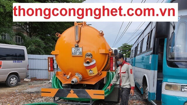 thông tắc cống mê linh