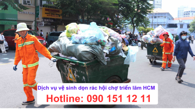 dịch vụ dọn rác lễ hội TPHCM