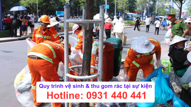 công ty vệ sinh sự kiện uy tín ở TPHCM