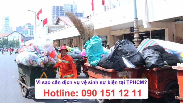 dịch vụ vệ sinh hậu sự kiện TPHCM