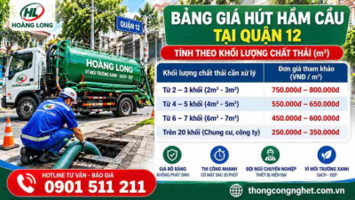 Minh họa bảng báo giá dịch vụ theo dung tích xe và khối lượng